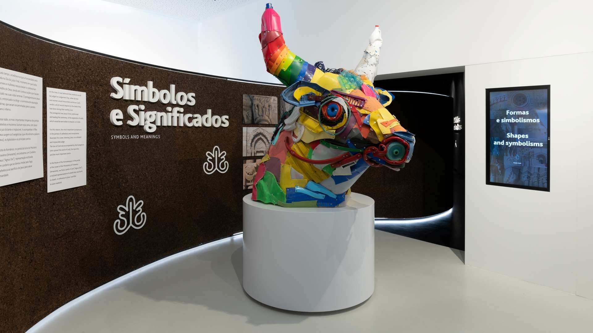 Criação de Bordalo II no Centro de Interpretação da Escultura Românica